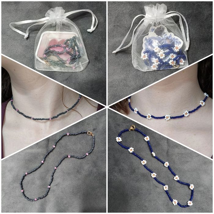 Чокеры из бисера