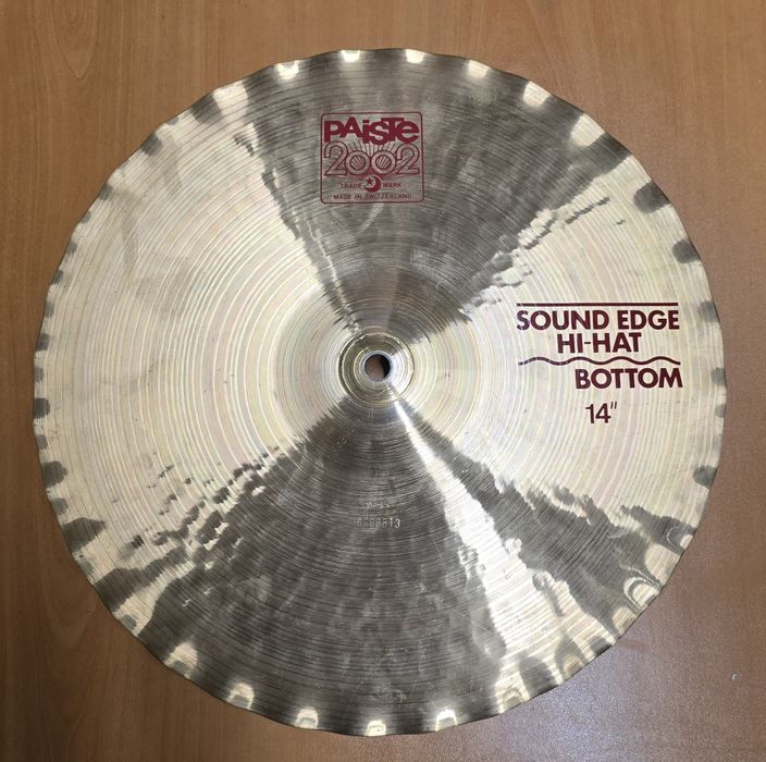 Paiste 2002 Sound edge bottom hi hat 14"