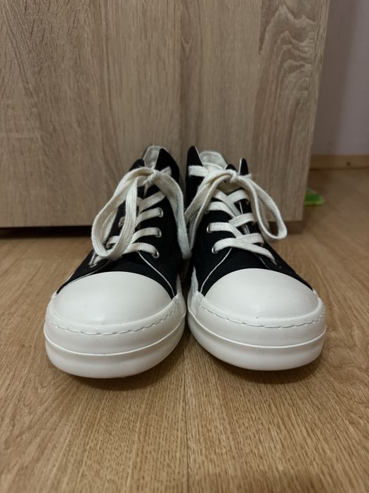Rick Owens DRKSHDW Low Top Canvas Sneakers Мъжки Обувки