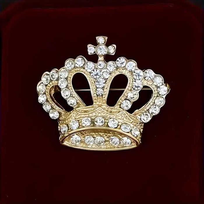 Винтажная брошь-заколка