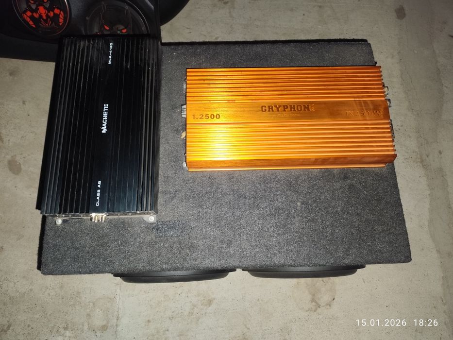 Продам сабвуфер и динамики