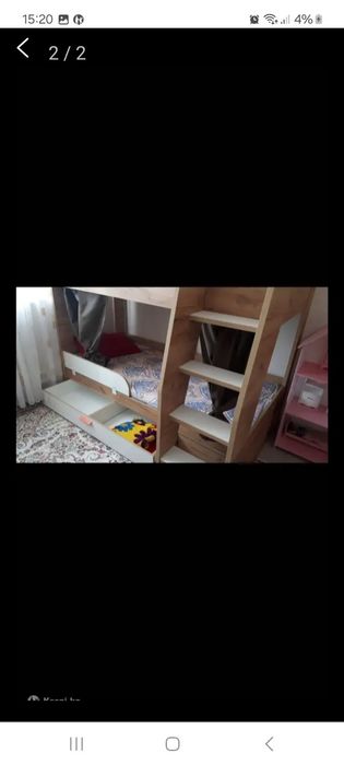 Двух ярусная кравать