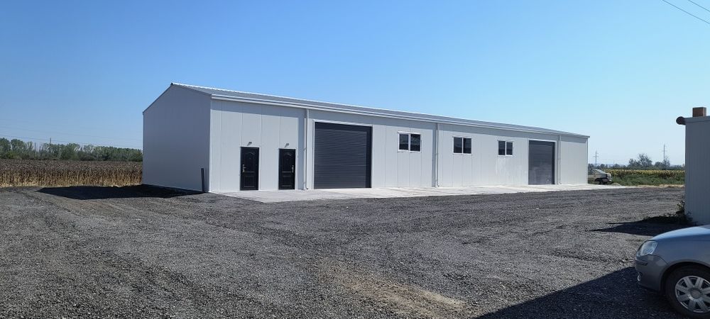 Închiriez hală  350mp la intrare în comuna Breasta