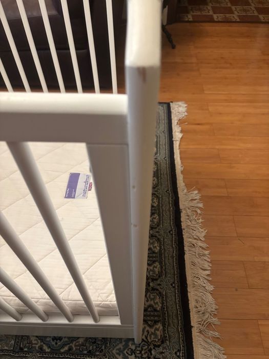 Pat Pinolino „Laura” 0-7 ani + saltea Naturalmat – stare foarte bună