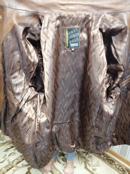 Кожанная куртка.