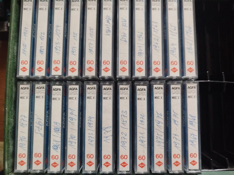 Casete audio agfa