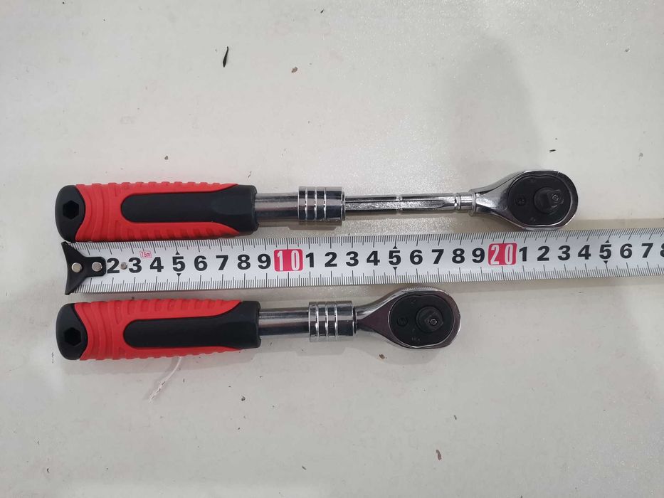 Телескопична Тресчотка - 1/4" 72 зъба, Хром-Ванадий, I-во качество.