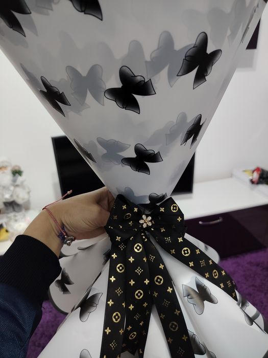 Buchet trandafiri săpun 17