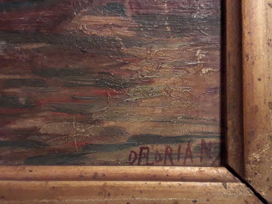 Tablou, Dimitrie Florian (Dobosariu) - Peisaj marin deosebit