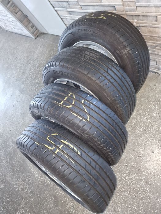 Jante aliaj originale Honda 15" plus anvelope vară Bridgestone Turanza T005 195/65 R15 91H