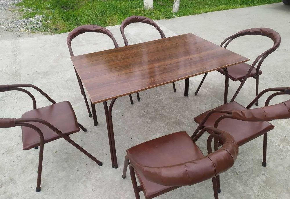 TemirAsl – 6 ta stul va 1 ta stol to‘plami