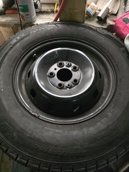 225 75 r16 cauciucuri cu jante fiat ducato si jumper