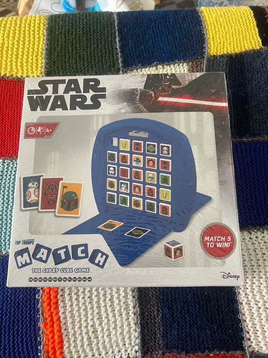 нова настолна игра Star Wars – Top Trumps MATCH: The Crazy Cube Game