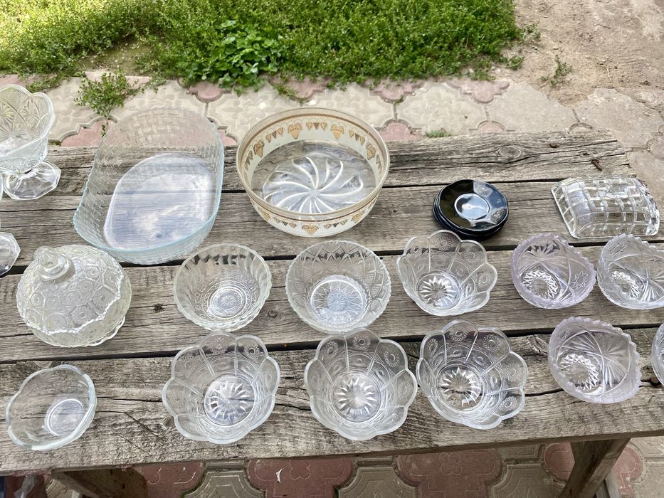 Посуда стеклянная