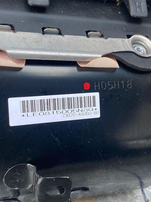 Airbag на Highlander