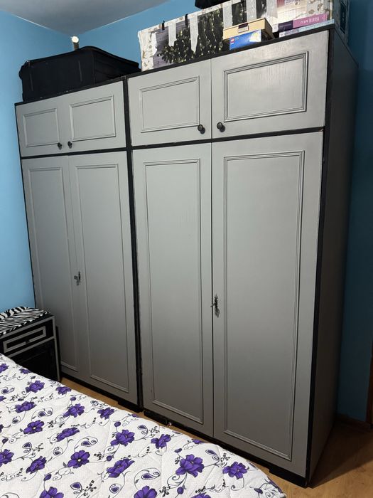 Mobilier vechi vopsit - potrivit pt proiecte de upcycle
