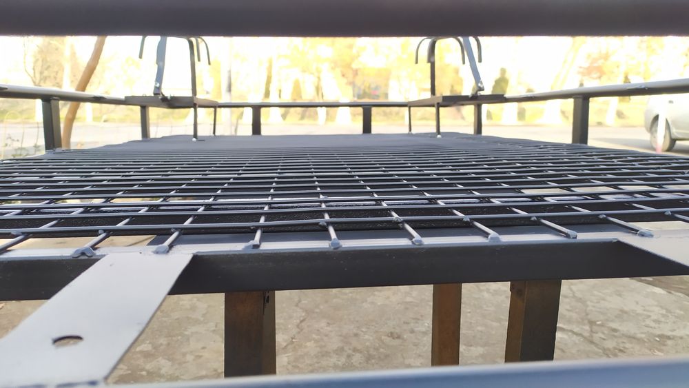 Автобагажник на уаз патриот с креплением для конистры.