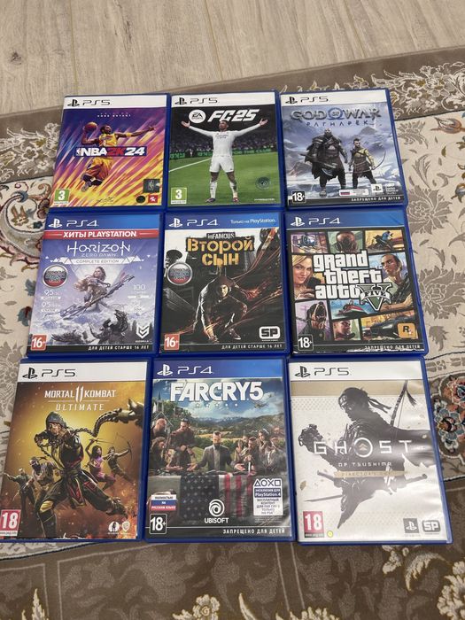 Продаю god of war ragnarok, mk11