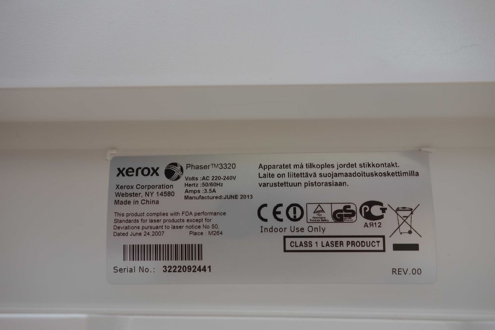 Imprimanta laser wireless XEROX PHASER 3320