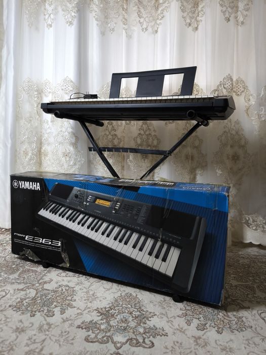 YAMAHA PSR_E363 + подставка