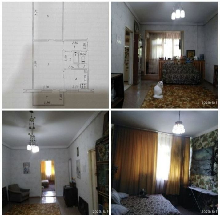 Продаётся квартира 2/2/4