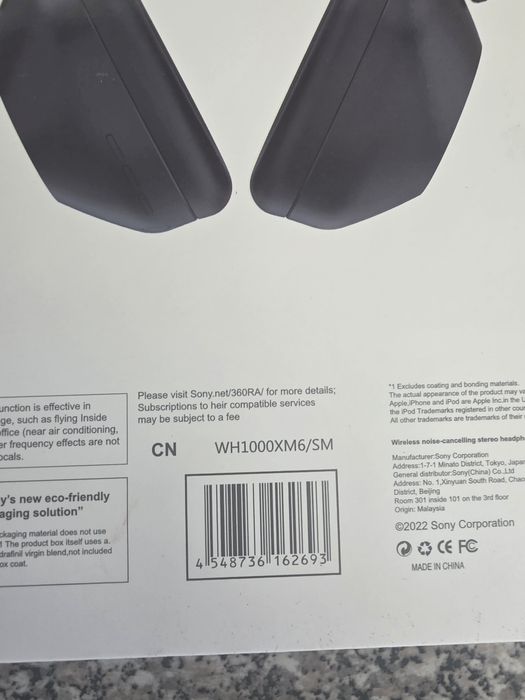 Căști Wireless Sony CW- 1000XM6, calitate premium, noi
