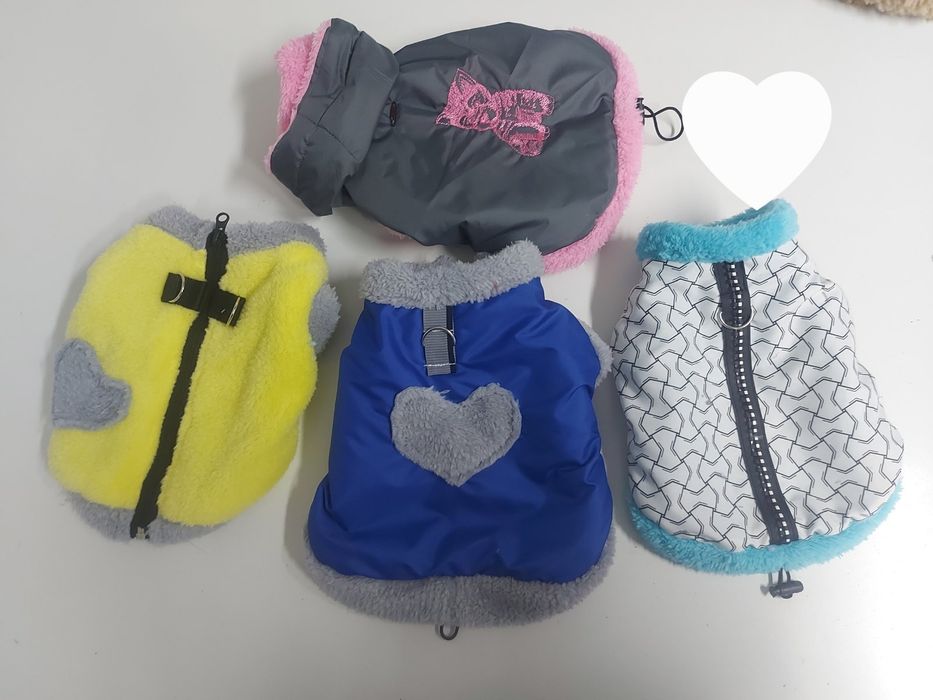 Дрешки за домашни любимци кучета и котки - различни цветове и размери