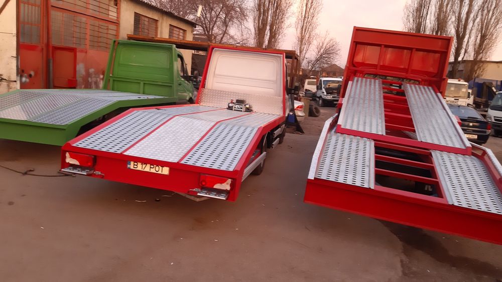 Platforma auto zincata noua omologata RAR Iveco Mercedes Renault