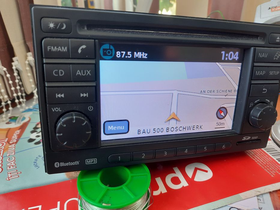 Decodare PIN Safe nissan qashqai navigatiii