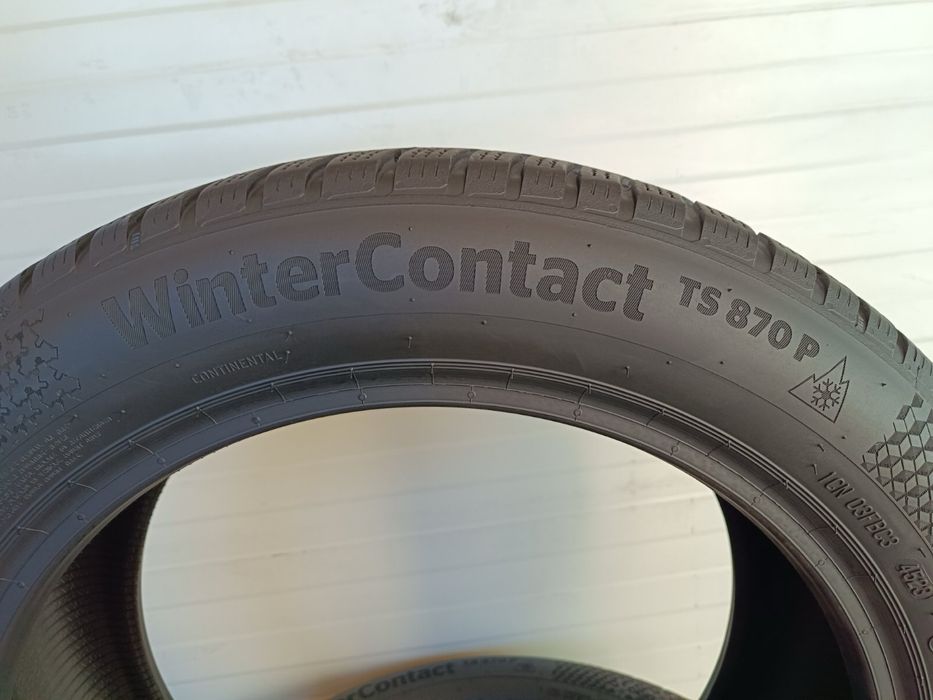 2бр зимни гуми 205/55/17/Continental winter contact TS870P/dot4523/5мм