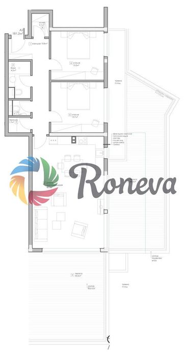 3-стаен в Варна-м-т Евксиноград площ 114 цена 260000