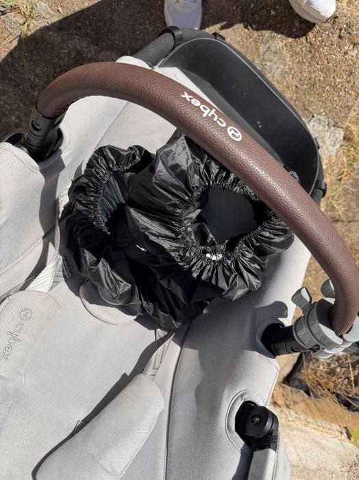 Cybex EOS LUX SLV 3В1 бебешка комбинирана количка