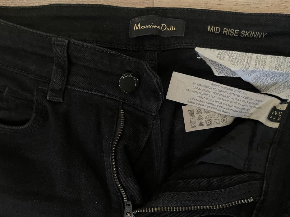 Черни дънки Massimo Dutti 36 размер