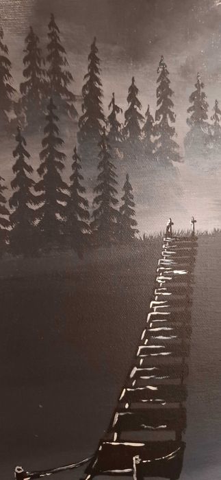 Tablou acrilic pânză