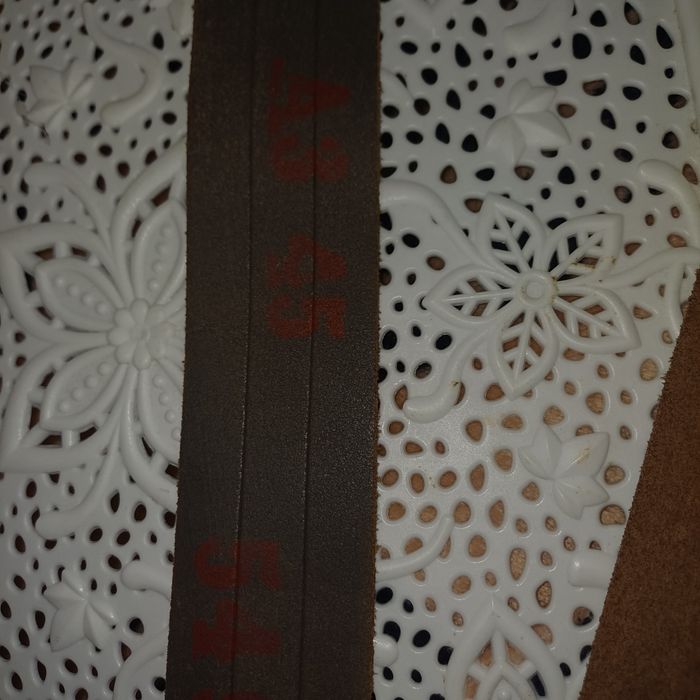 Curea din piele maro noua