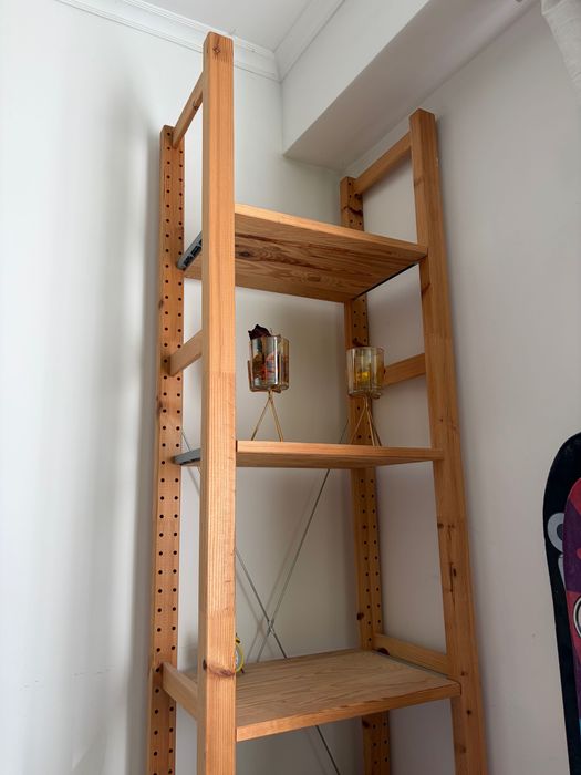 Стелаж IKEA IVAR от дърво със 7 регулируеми рафта