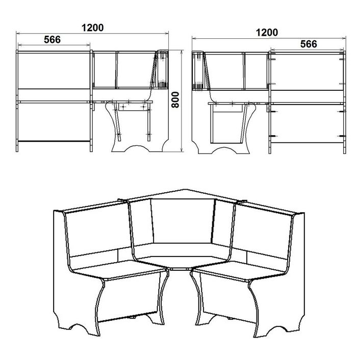 Нов! Кухненски ъгъл Компанит Еквадор