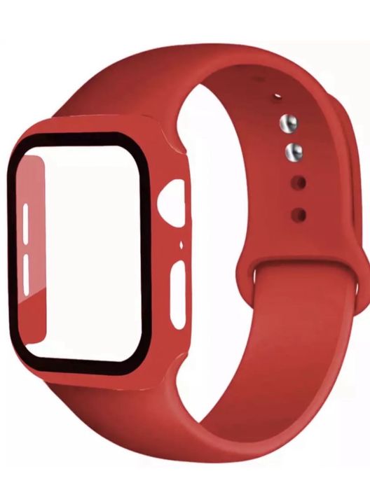 Curea Direct + Husa Carcasa Detasabila Compatibila Ceas Apple Watch