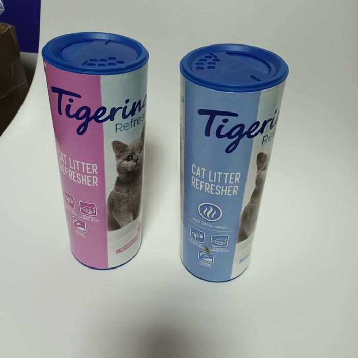 Vand 2 bucăți Tigerino - Aditiv pentru nisipul pisicii