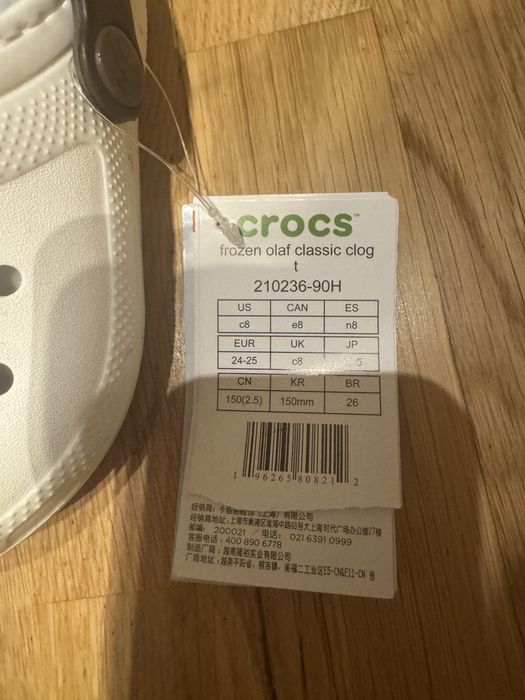 Crocs copii Olaf Frozen