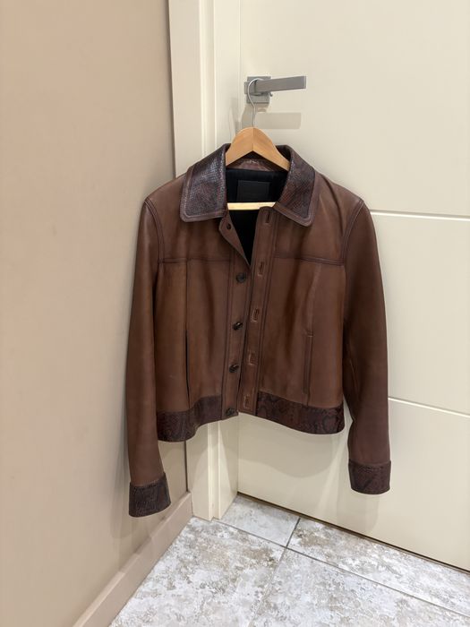 Leather jacket Massimo Dutti