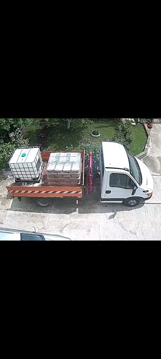 Iveco basculabil motor 2,3 , cu macara, 2004