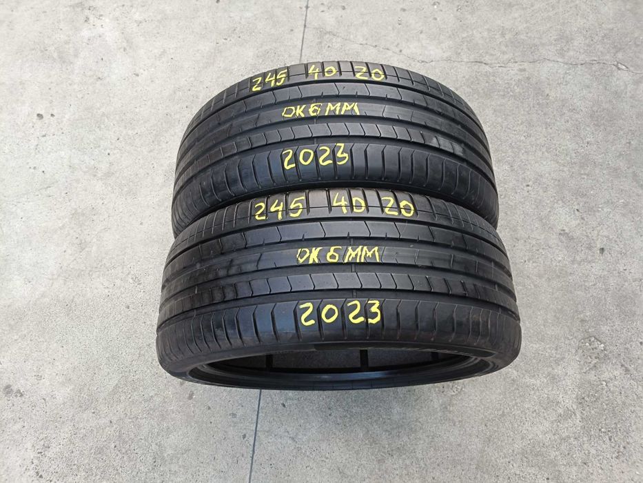 Set 4 anvelope de vara 245 40 20 pirelli p zero pz4 dot 2023