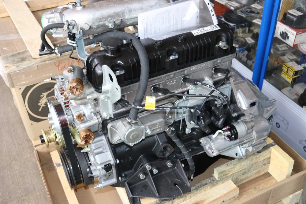 Двигатель УМЗ-4216 ГАЗель Бизнес,без компрессор чугун блок 107 л.с.