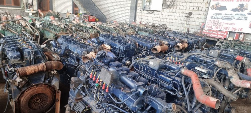 HOWO SHACMAN CAMS даф волво  Газ маторлар сотилади.