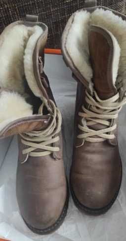 Ботинки зимние кожаные 36 размер