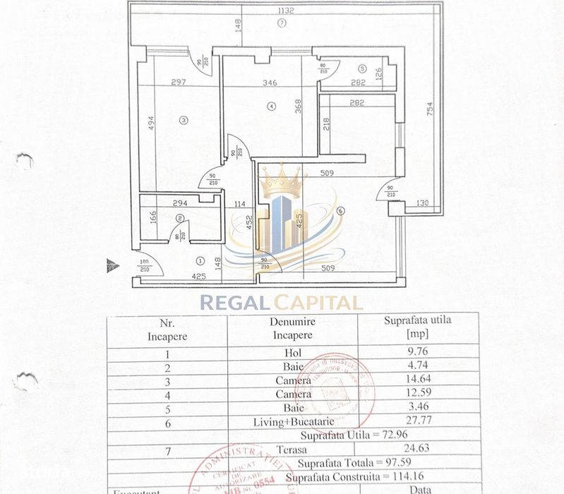 Apartament 3 Camere / Curte 35mp / Parcare /  Dămăroaia / Jiului /