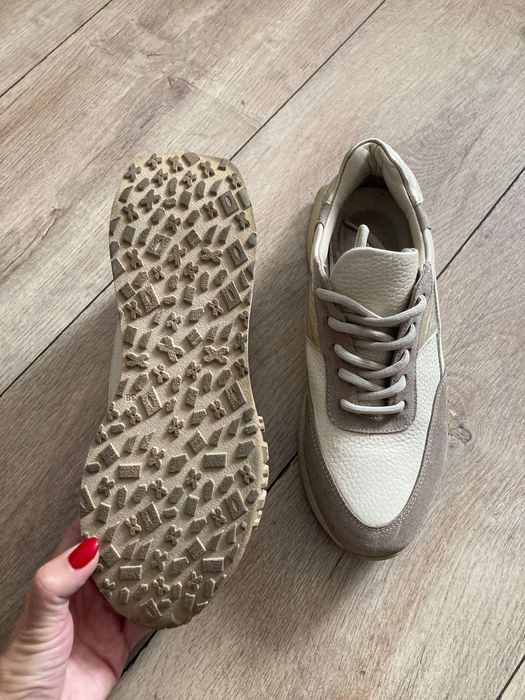 Дамски сникърси естествена кожа