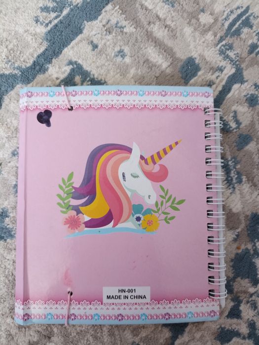 Блокнот единорог