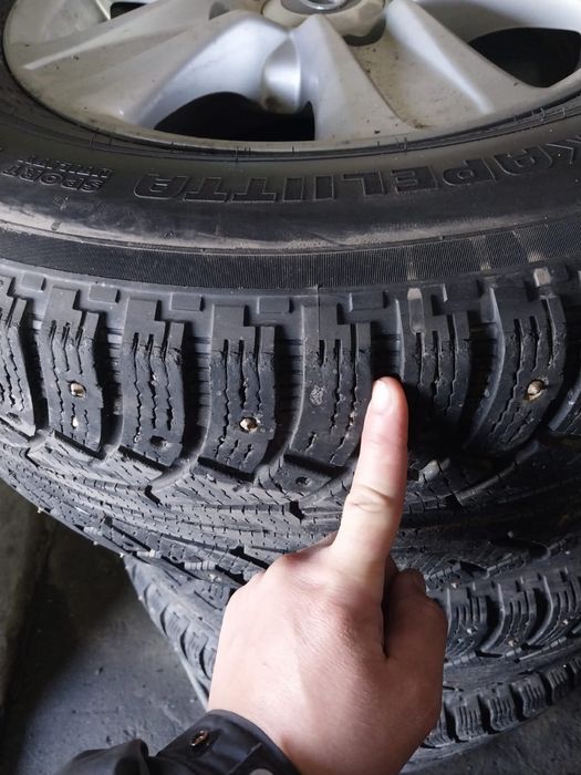 Шины с диской тойота комплект